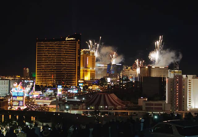 Group hiking in mountains