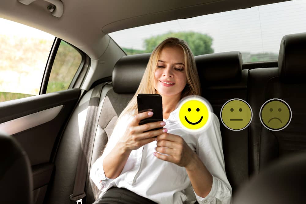 Group hiking in mountains