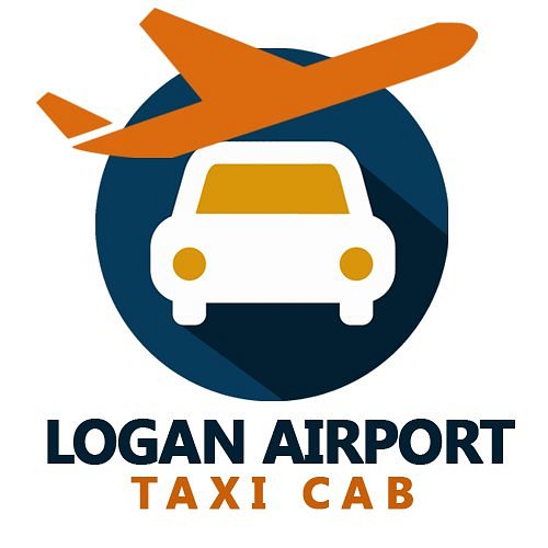Logan Airport Taxi Cab logo